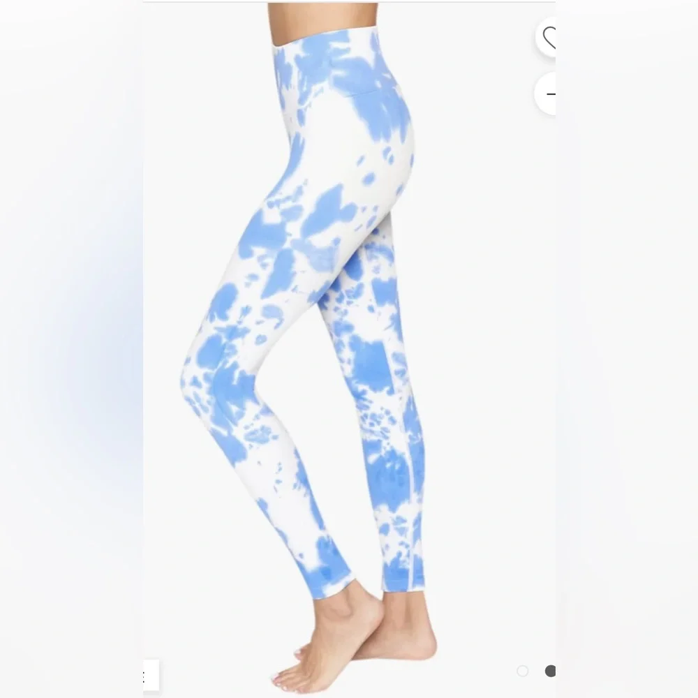 SPIRITUAL GANGSTER Love Sculpt Yoga Leggings Size:M/L Summer Breeze Tie Dye EUC - Picture 2 of 9